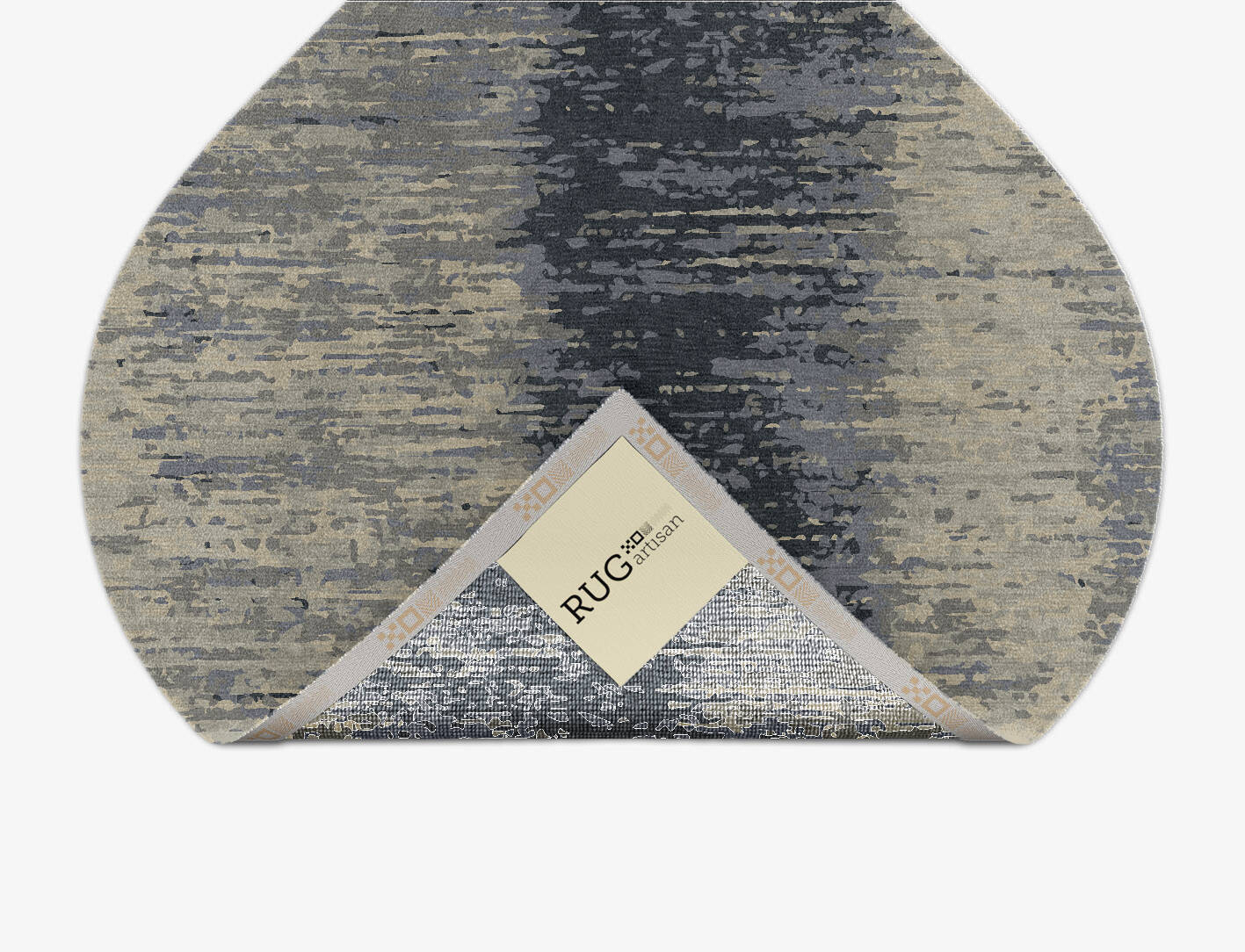 Tape Gradation Ogee Hand Knotted Tibetan Wool Custom Rug by Rug Artisan