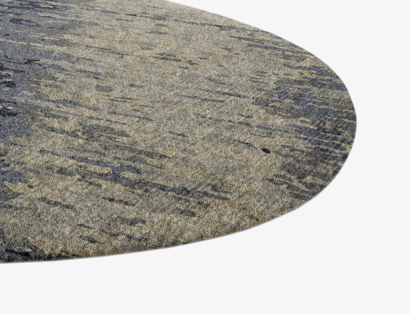 Tape Gradation Splash Hand Knotted Tibetan Wool Custom Rug by Rug Artisan