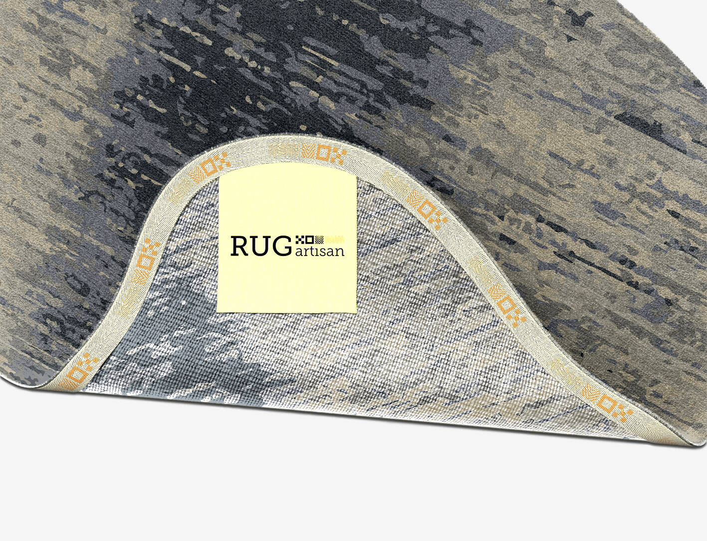 Tape Gradation Splash Hand Knotted Tibetan Wool Custom Rug by Rug Artisan