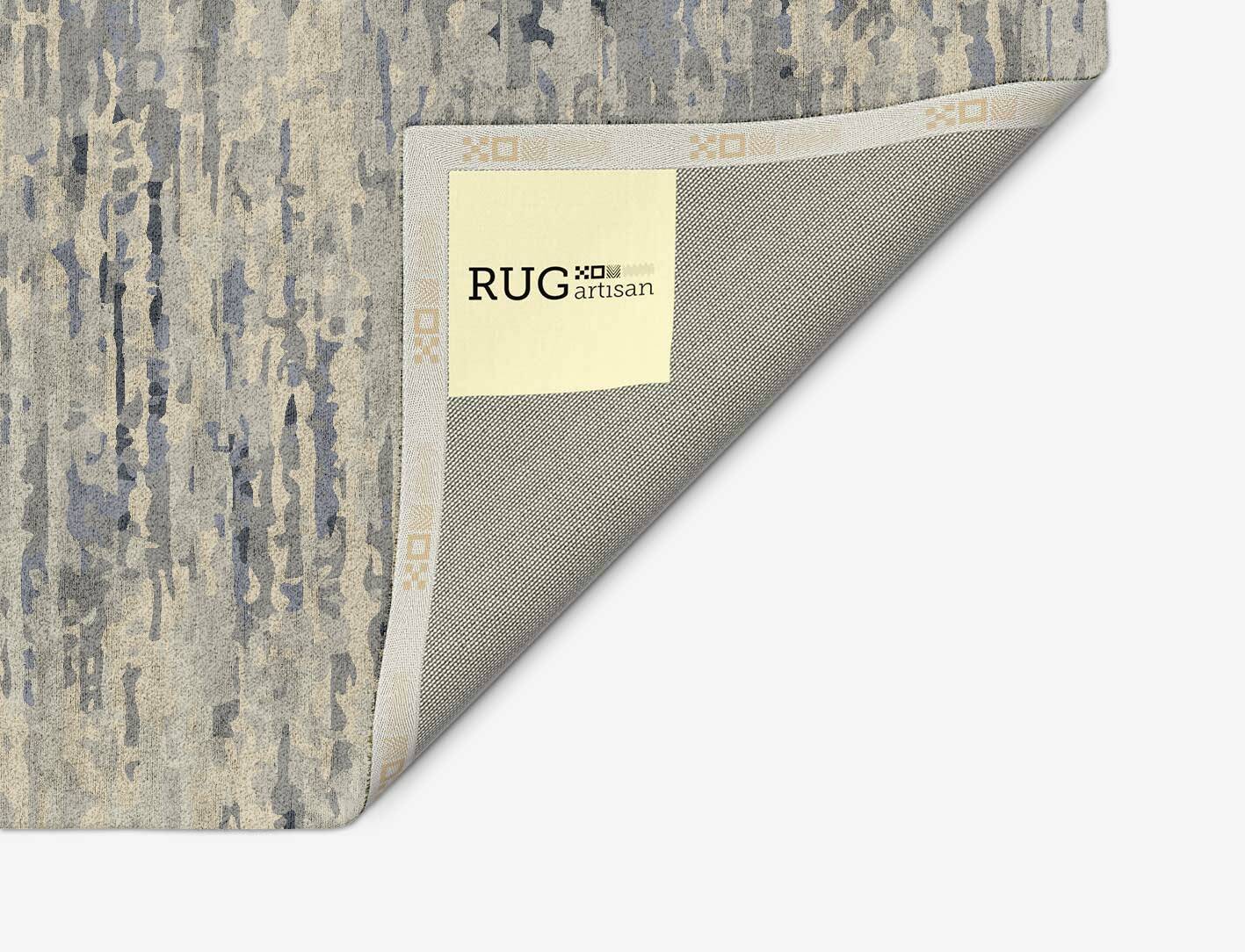 Tape Gradation Arch Hand Tufted Bamboo Silk Custom Rug by Rug Artisan