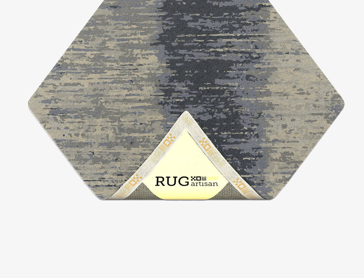 Tape Gradation Diamond Hand Tufted Pure Wool Custom Rug by Rug Artisan