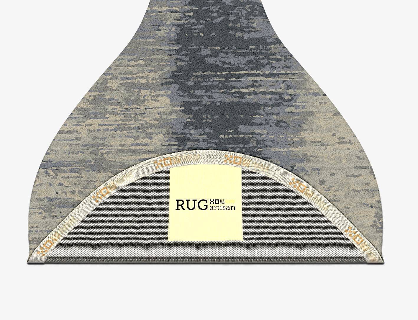 Tape Gradation Drop Hand Tufted Pure Wool Custom Rug by Rug Artisan