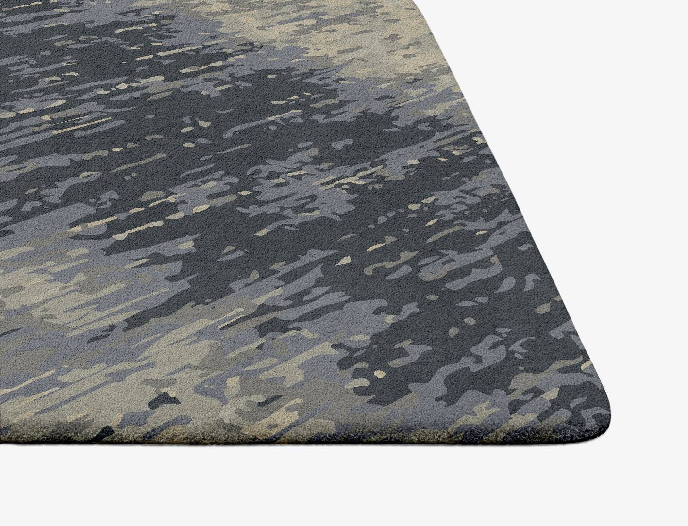 Tape Gradation Ogee Hand Tufted Pure Wool Custom Rug by Rug Artisan
