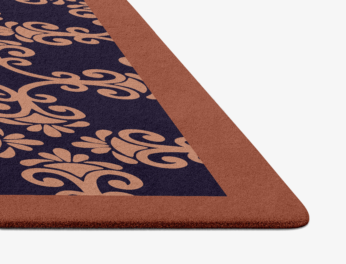 Tiara Geometric Diamond Hand Tufted Pure Wool Custom Rug by Rug Artisan