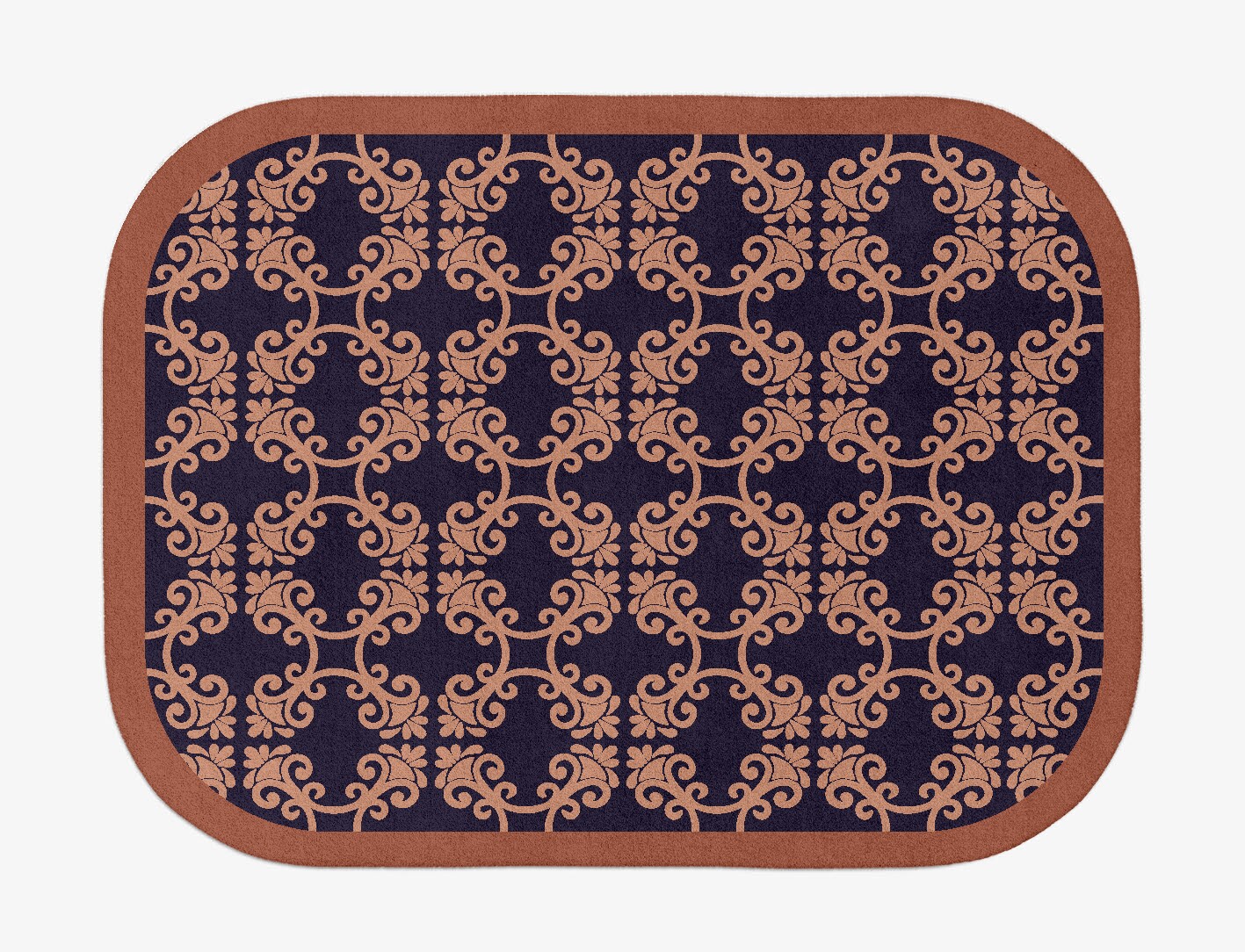 Tiara Geometric Oblong Hand Tufted Pure Wool Custom Rug by Rug Artisan