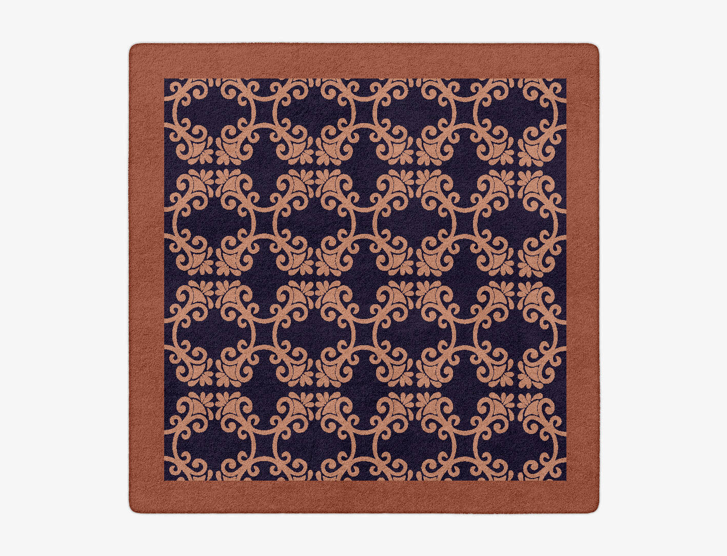 Tiara Geometric Square Hand Tufted Pure Wool Custom Rug by Rug Artisan