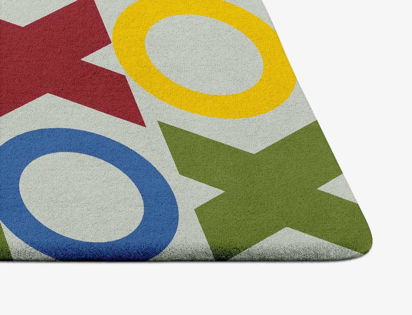 Tictactoe Kids Arch Hand Tufted Pure Wool Custom Rug by Rug Artisan