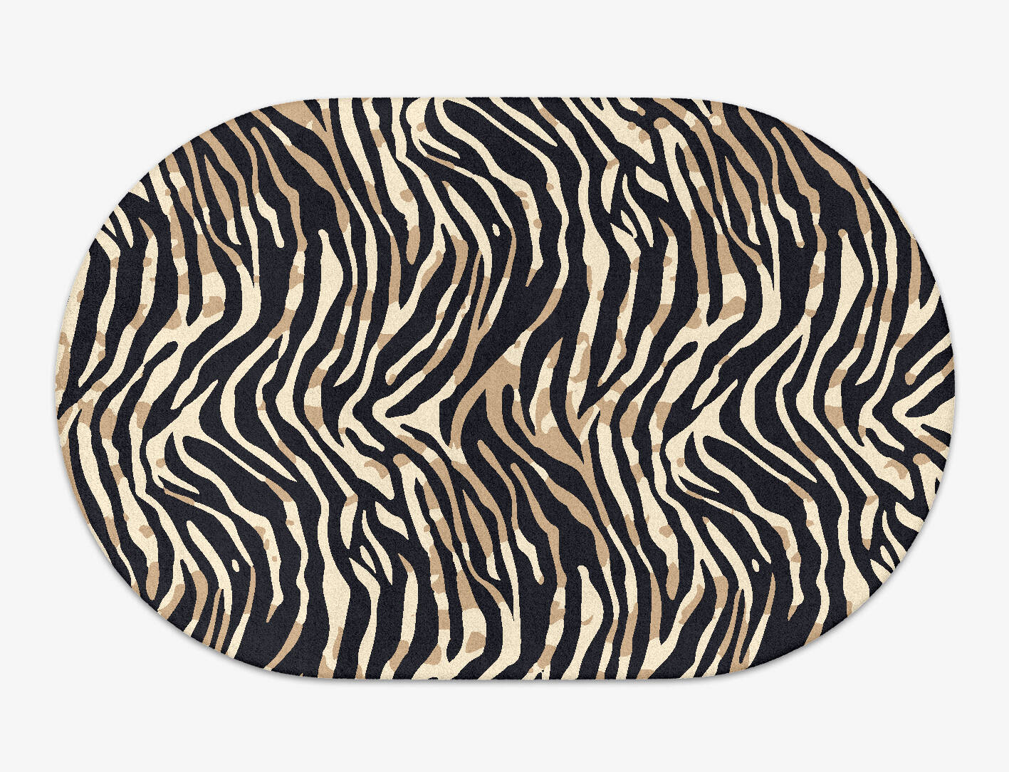Tiger Stripes Animal Prints Capsule Hand Tufted Pure Wool Custom Rug by Rug Artisan