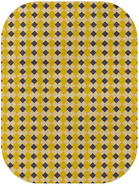 Tinsel Geometric Oblong Hand Tufted Pure Wool Custom Rug by Rug Artisan