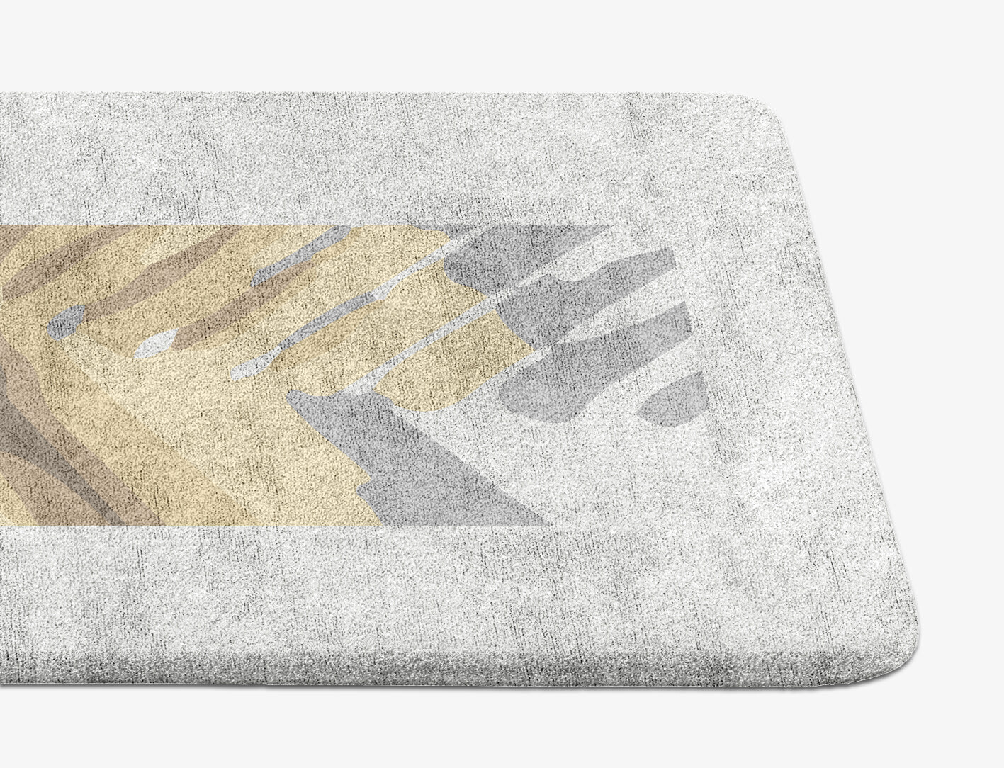 Tori Origami Runner Hand Tufted Bamboo Silk Custom Rug by Rug Artisan