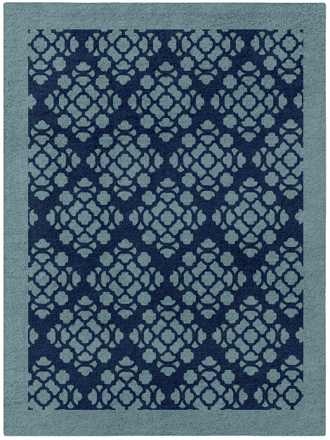Tracery Geometric Rectangle Hand Tufted Pure Wool Custom Rug by Rug Artisan