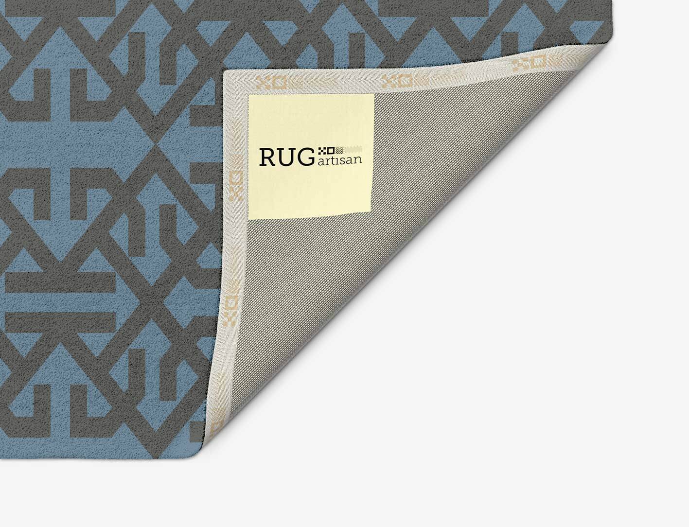 Trachea Geometric Arch Hand Tufted Pure Wool Custom Rug by Rug Artisan