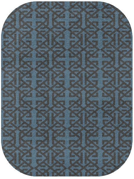 Trachea Geometric Oblong Hand Tufted Pure Wool Custom Rug by Rug Artisan