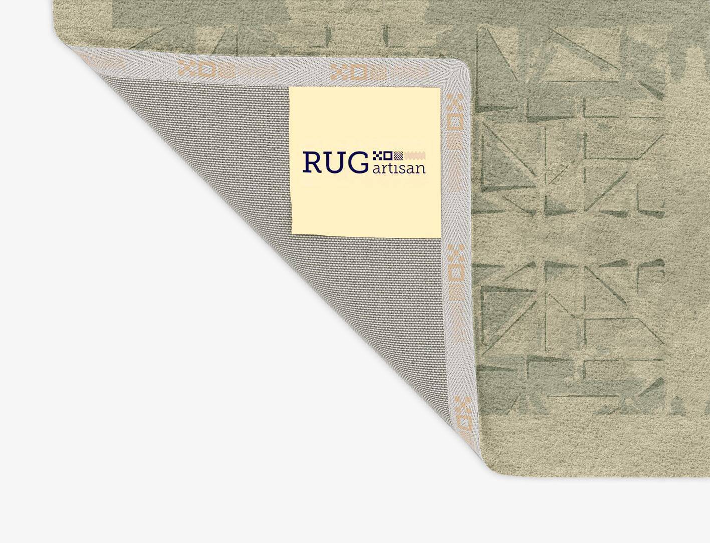 Treemaker Origami Rectangle Hand Tufted Pure Wool Custom Rug by Rug Artisan