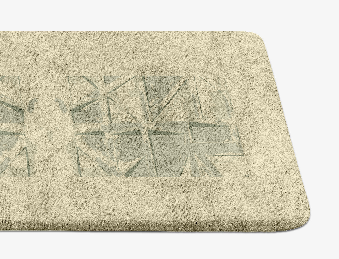 Treemaker Origami Runner Hand Tufted Bamboo Silk Custom Rug by Rug Artisan