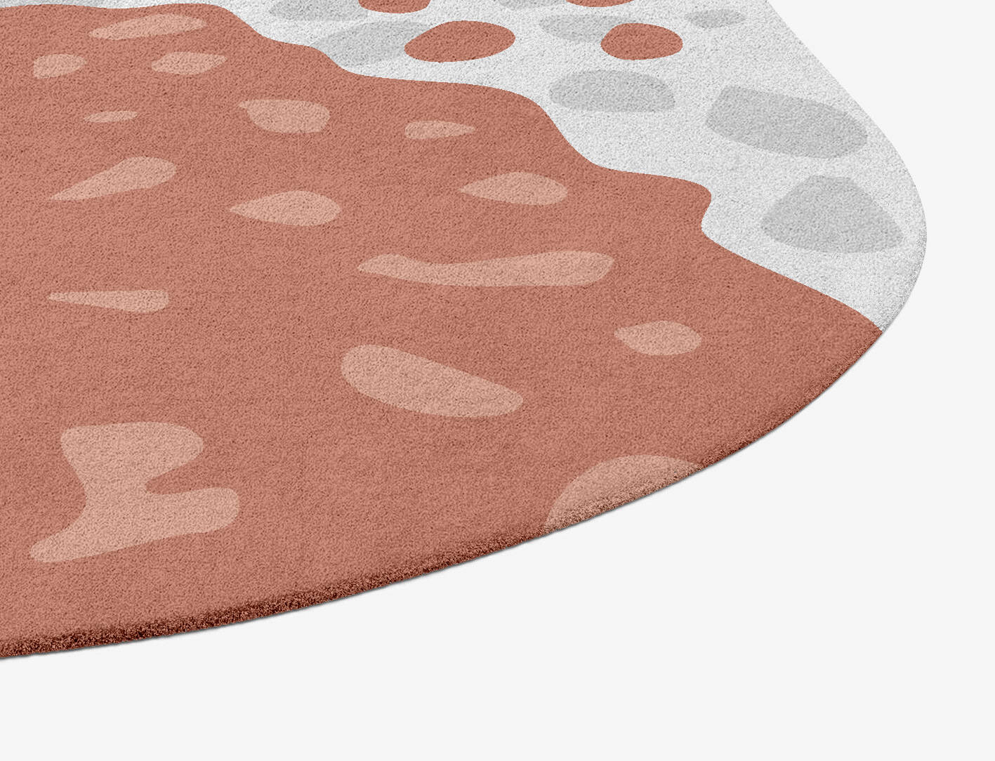 Trickle Terrazzo Play Oblong Hand Tufted Pure Wool Custom Rug by Rug Artisan