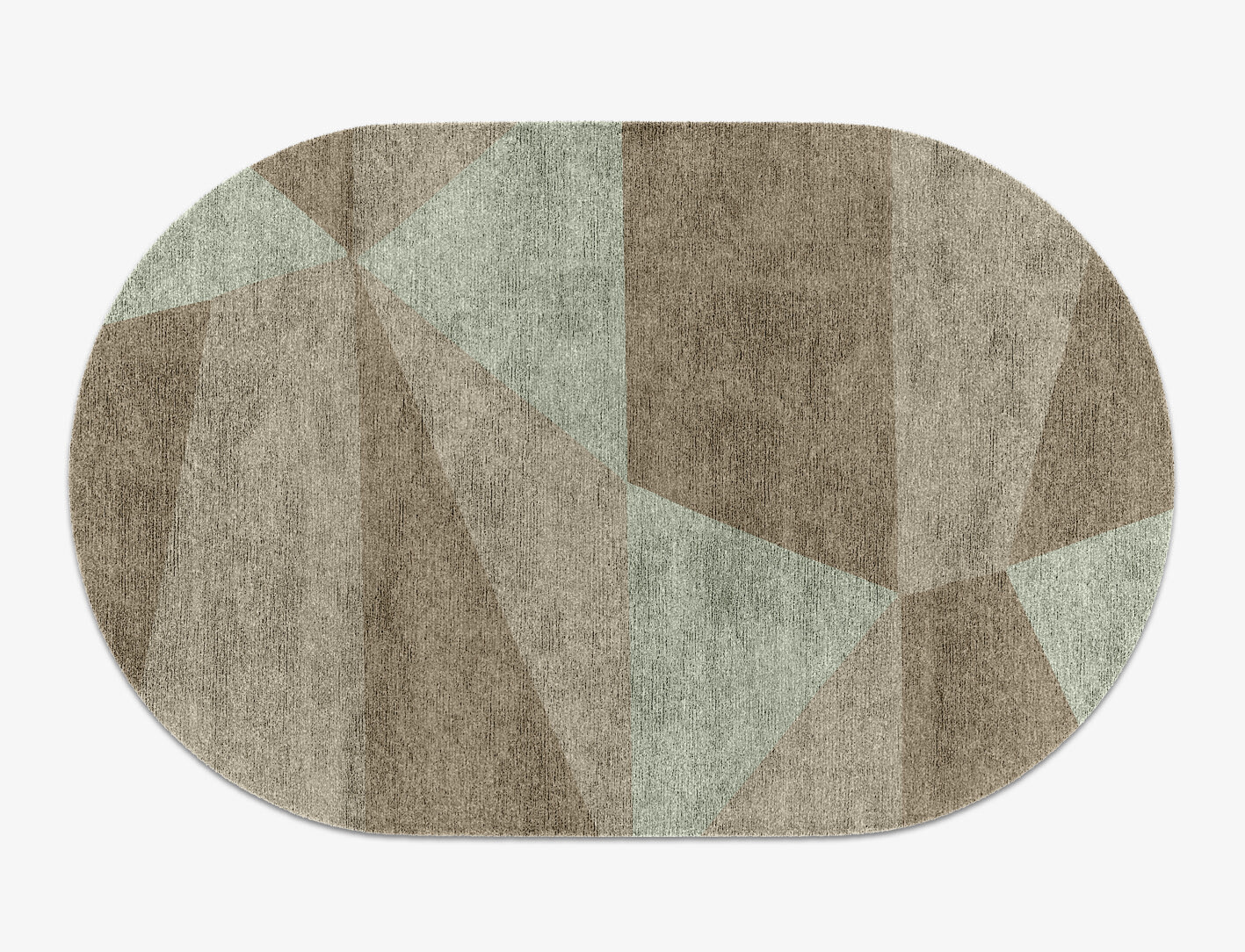 Trident Minimalist Capsule Hand Knotted Bamboo Silk Custom Rug by Rug Artisan