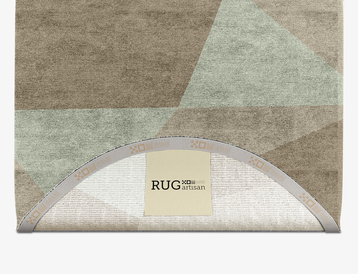 Trident Minimalist Capsule Hand Knotted Bamboo Silk Custom Rug by Rug Artisan