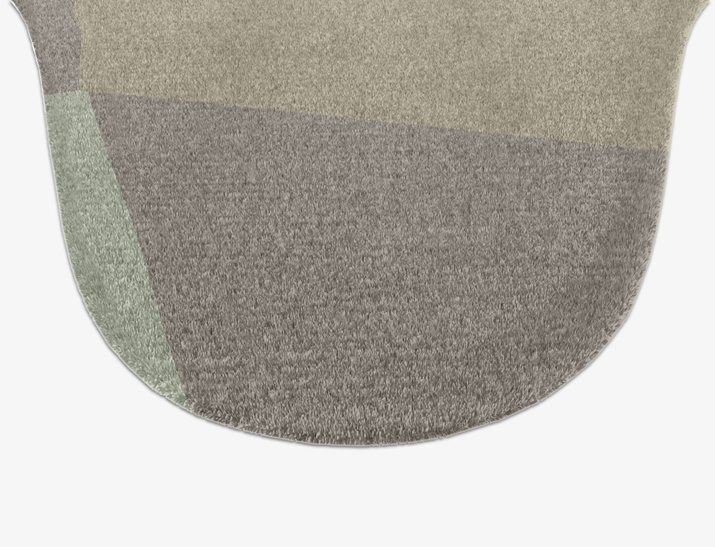 Trident Minimalist Drop Hand Knotted Tibetan Wool Custom Rug by Rug Artisan