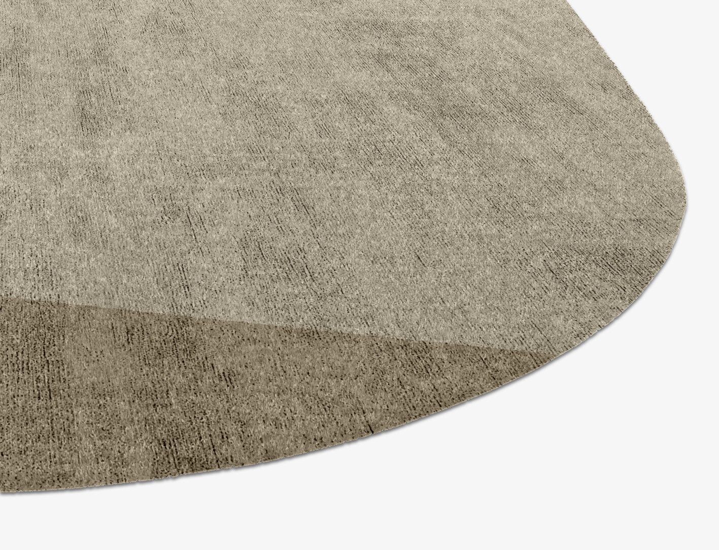 Trident Minimalist Eight Hand Knotted Bamboo Silk Custom Rug by Rug Artisan