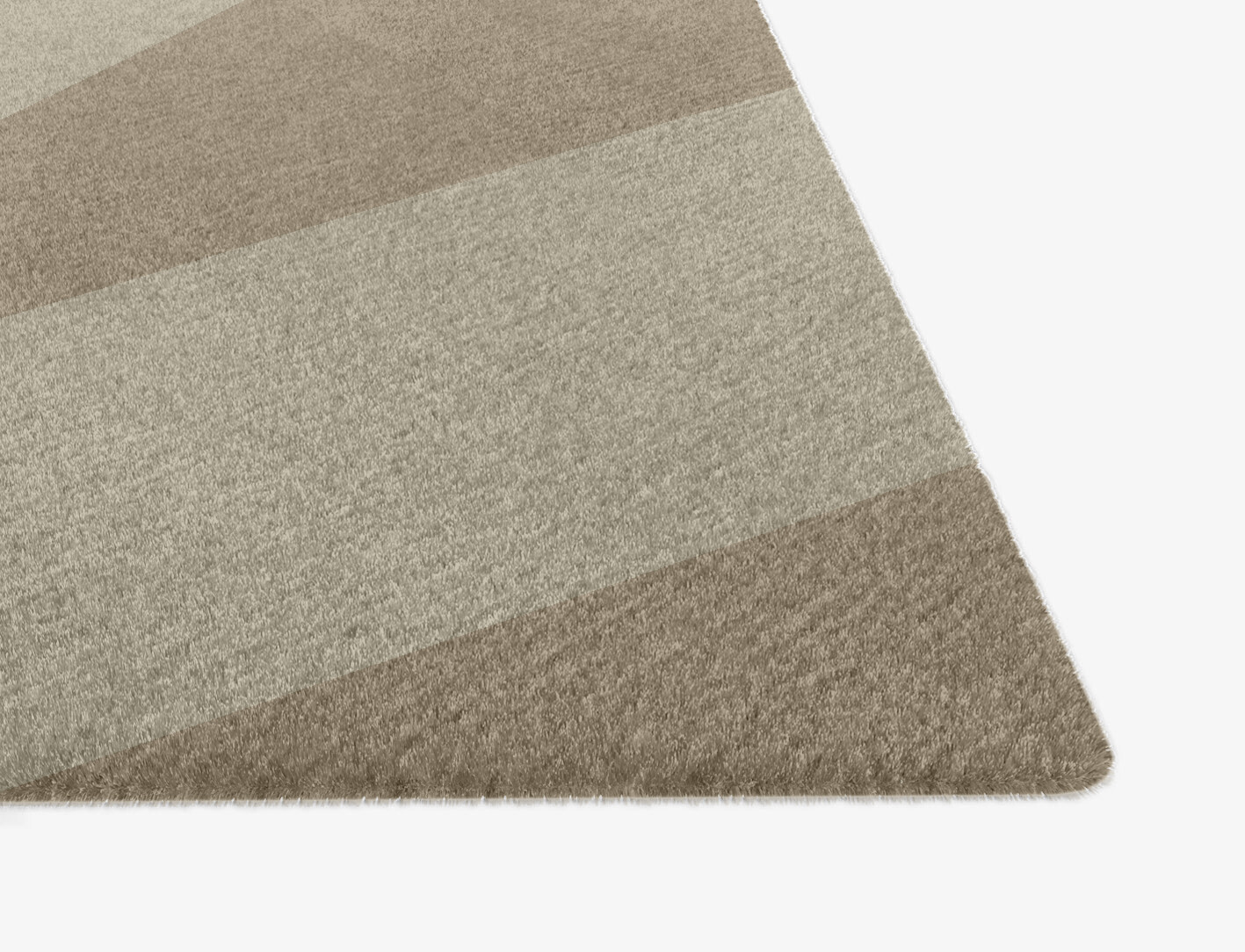 Trident Minimalist Ogee Hand Knotted Tibetan Wool Custom Rug by Rug Artisan