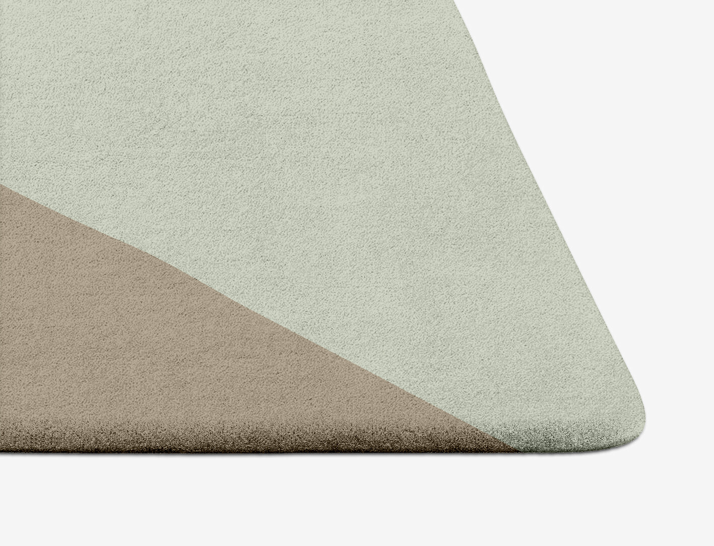 Trident Minimalist Arch Hand Tufted Pure Wool Custom Rug by Rug Artisan