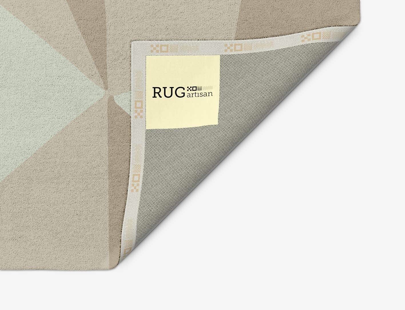 Trident Minimalist Arch Hand Tufted Pure Wool Custom Rug by Rug Artisan