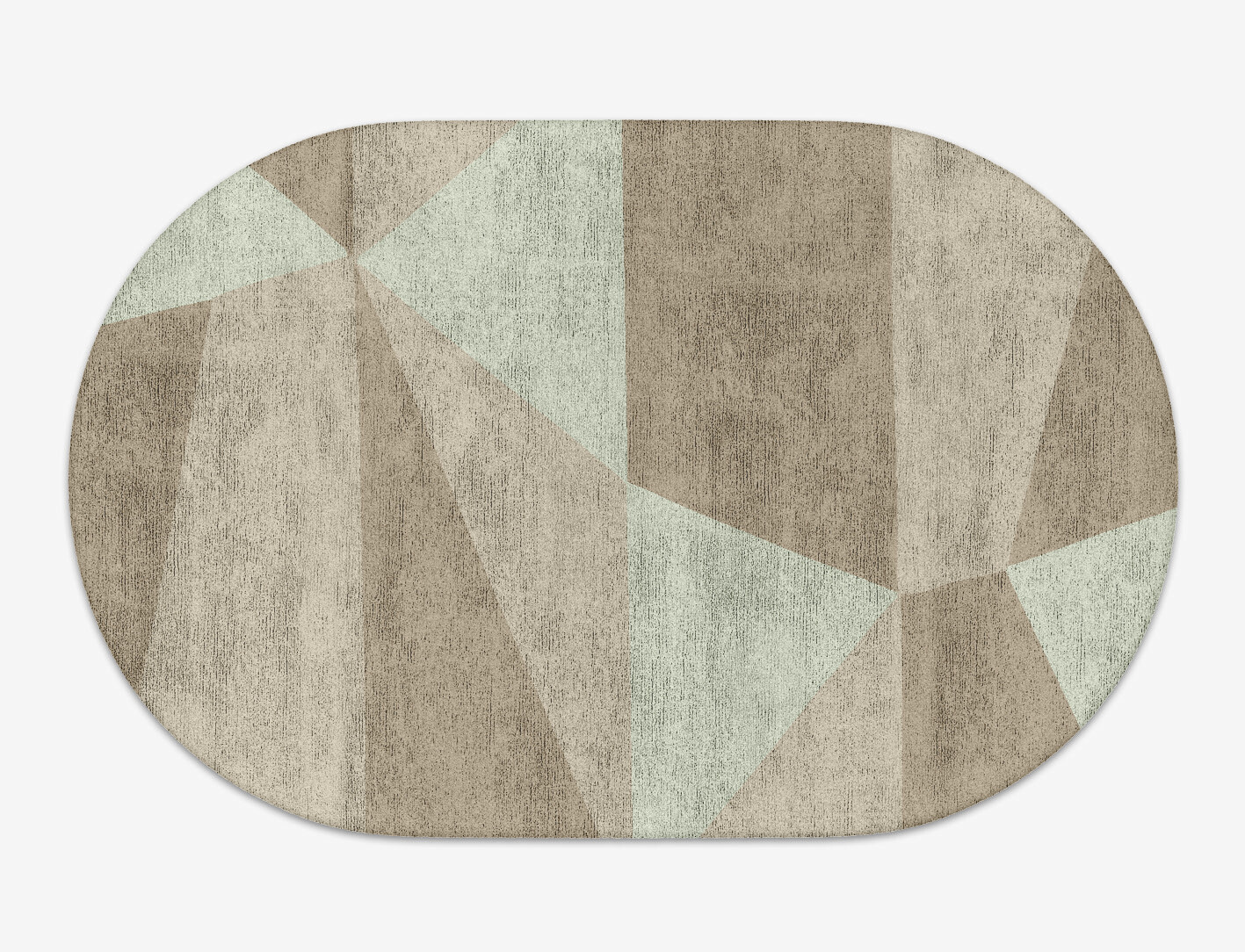 Trident Minimalist Capsule Hand Tufted Bamboo Silk Custom Rug by Rug Artisan
