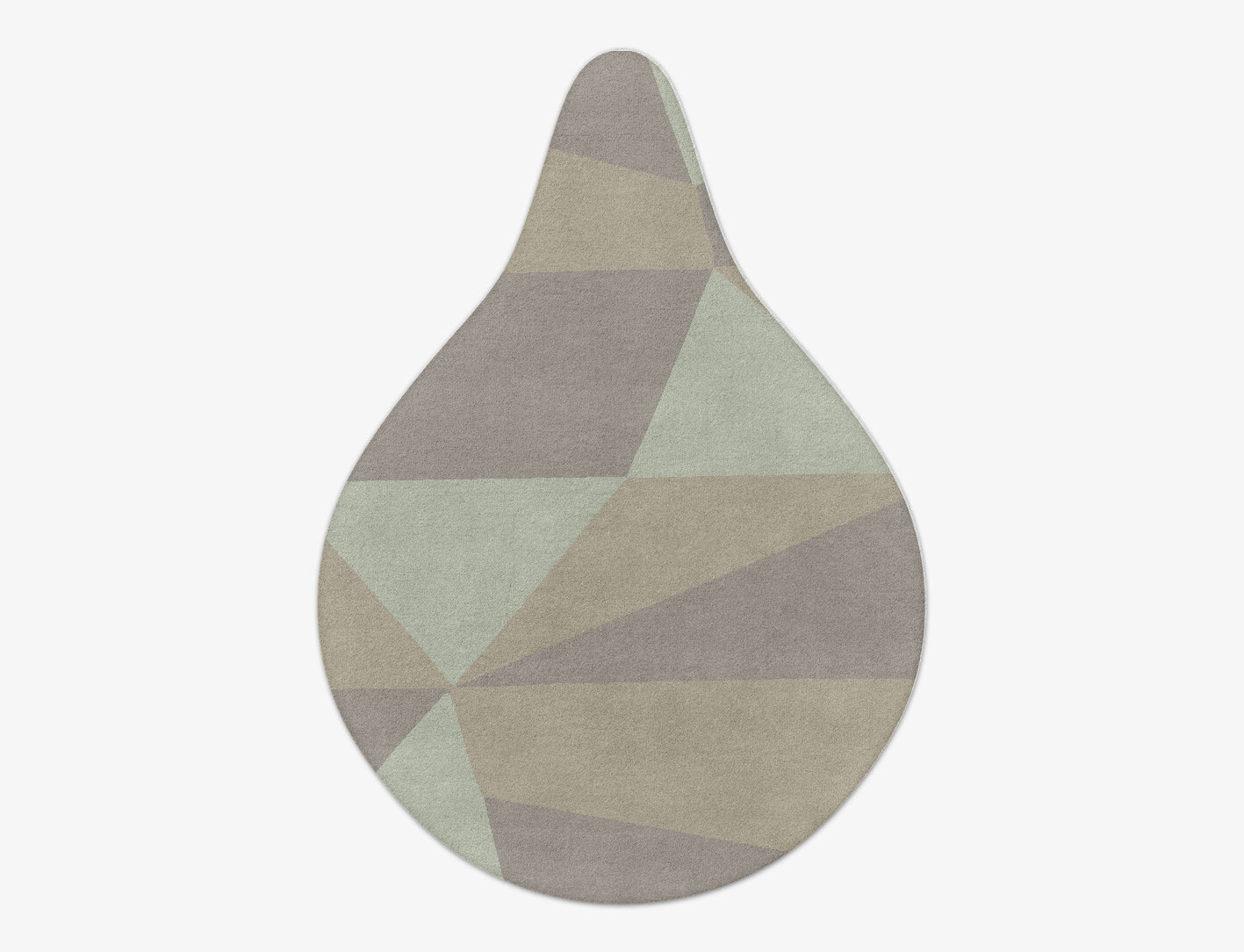 Trident Minimalist Drop Hand Tufted Pure Wool Custom Rug by Rug Artisan