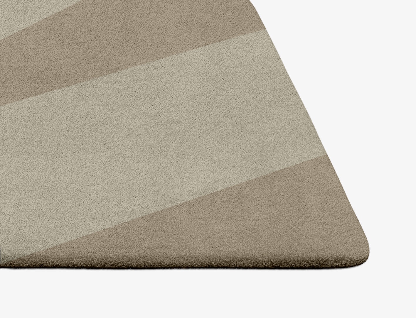 Trident Minimalist Ogee Hand Tufted Pure Wool Custom Rug by Rug Artisan