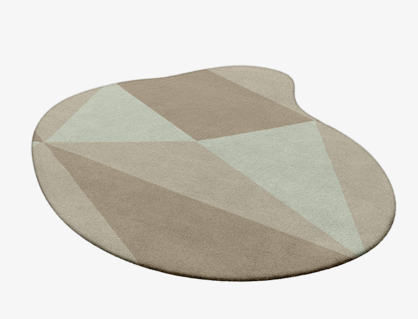 Trident Minimalist Splash Hand Tufted Pure Wool Custom Rug by Rug Artisan