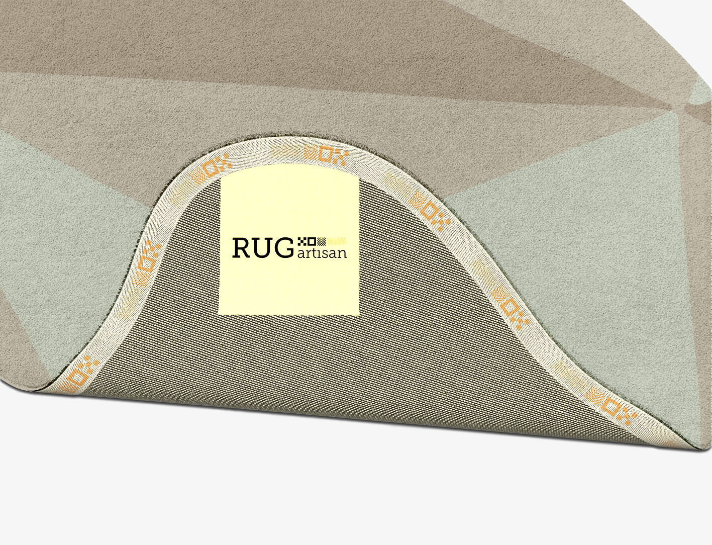 Trident Minimalist Splash Hand Tufted Pure Wool Custom Rug by Rug Artisan