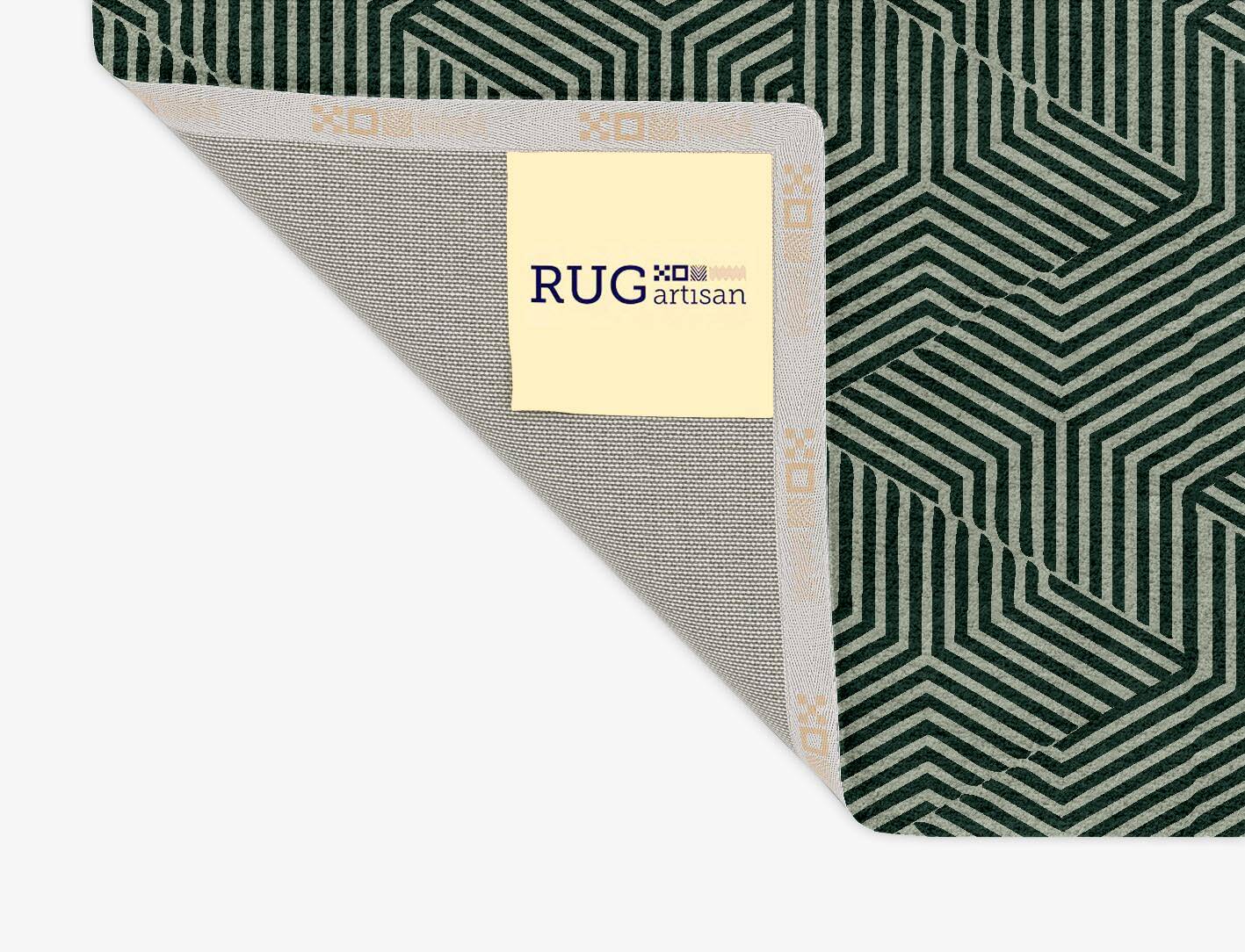 Trigon Geometric Rectangle Hand Tufted Pure Wool Custom Rug by Rug Artisan