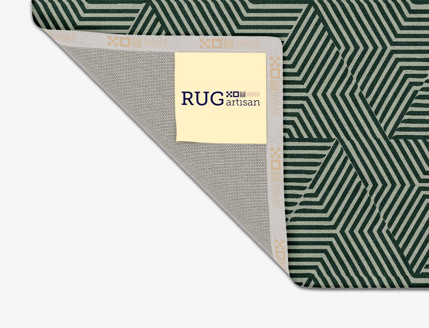Trigon Geometric Square Hand Tufted Pure Wool Custom Rug by Rug Artisan