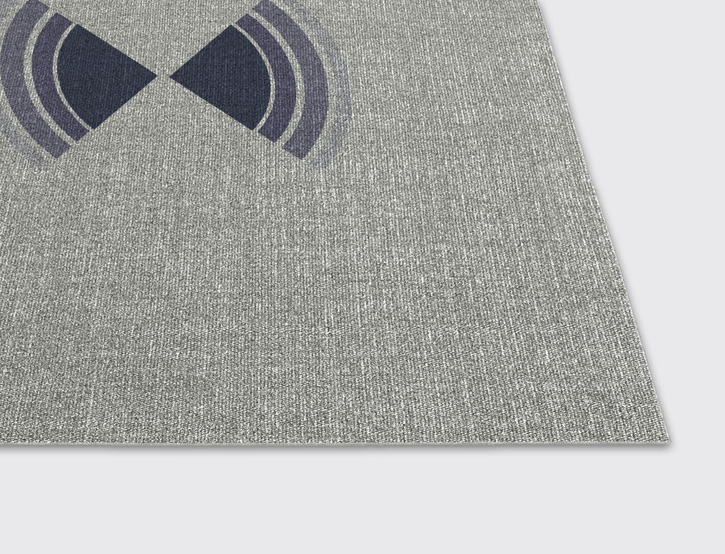 Trippy Abstract Rectangle Flatweave New Zealand Wool Custom Rug by Rug Artisan