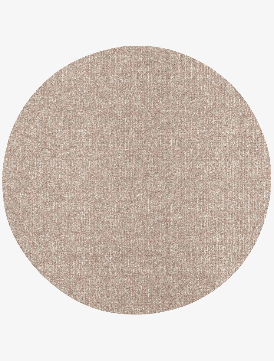 Triquetra Round Flatweave New Zealand Wool custom handmade rug