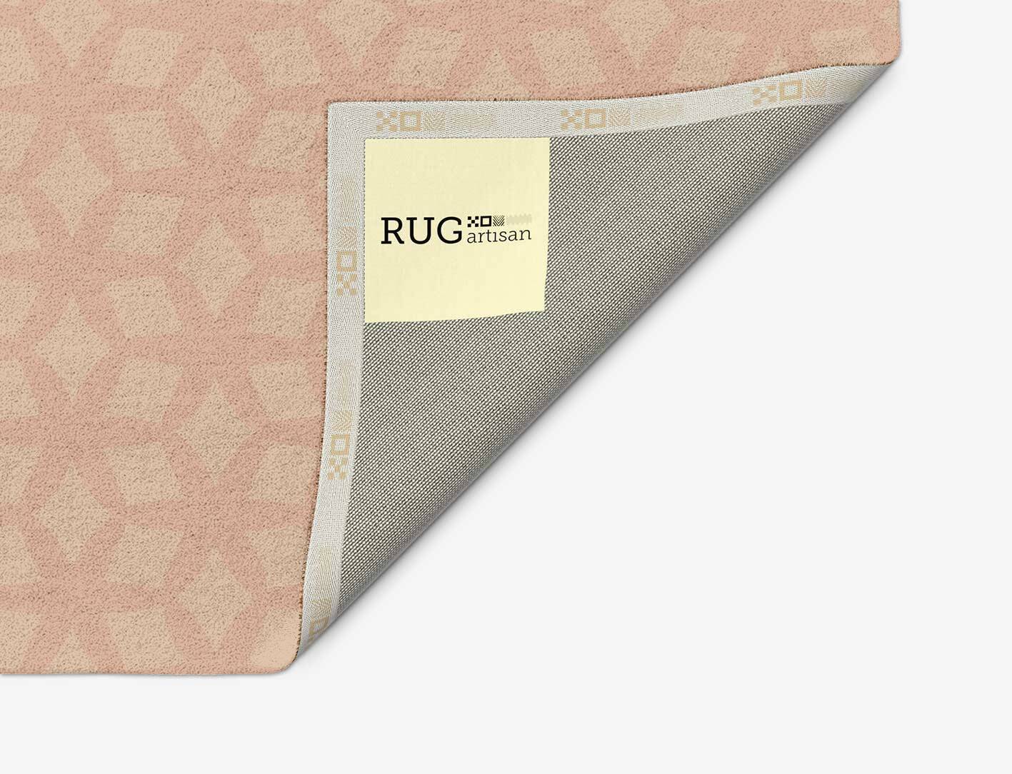 Triquetra Minimalist Arch Hand Tufted Pure Wool Custom Rug by Rug Artisan
