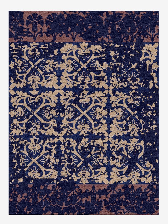 Trumble Rectangle Hand Knotted Tibetan Wool custom handmade rug