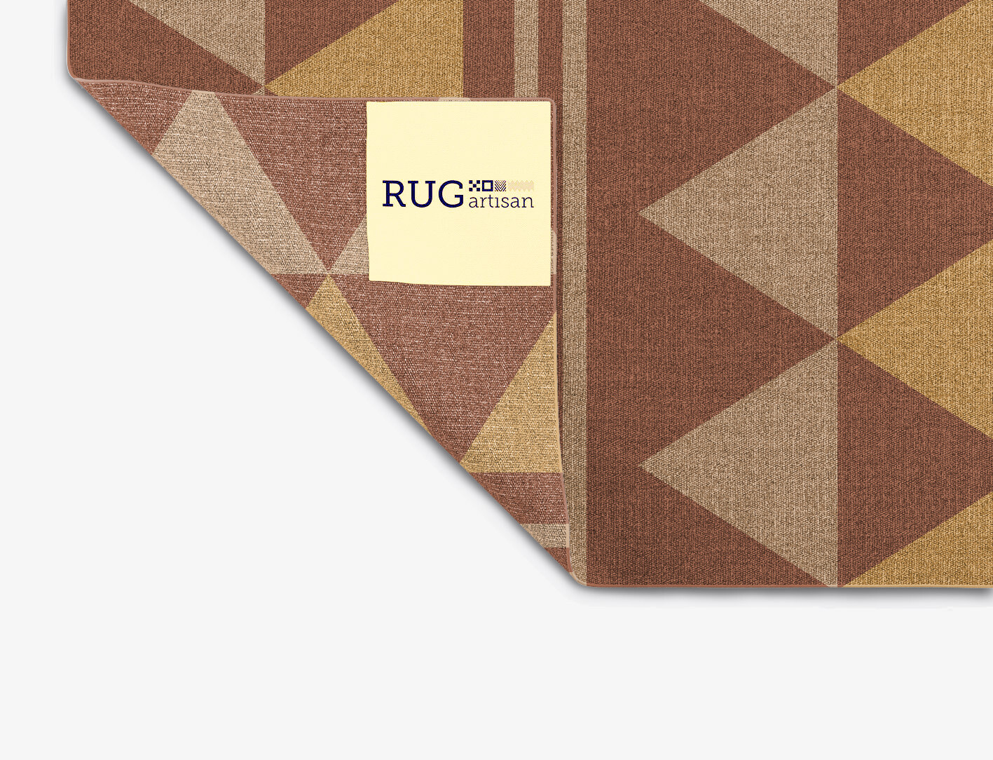 Tryst Geometric Rectangle Flatweave New Zealand Wool Custom Rug by Rug Artisan