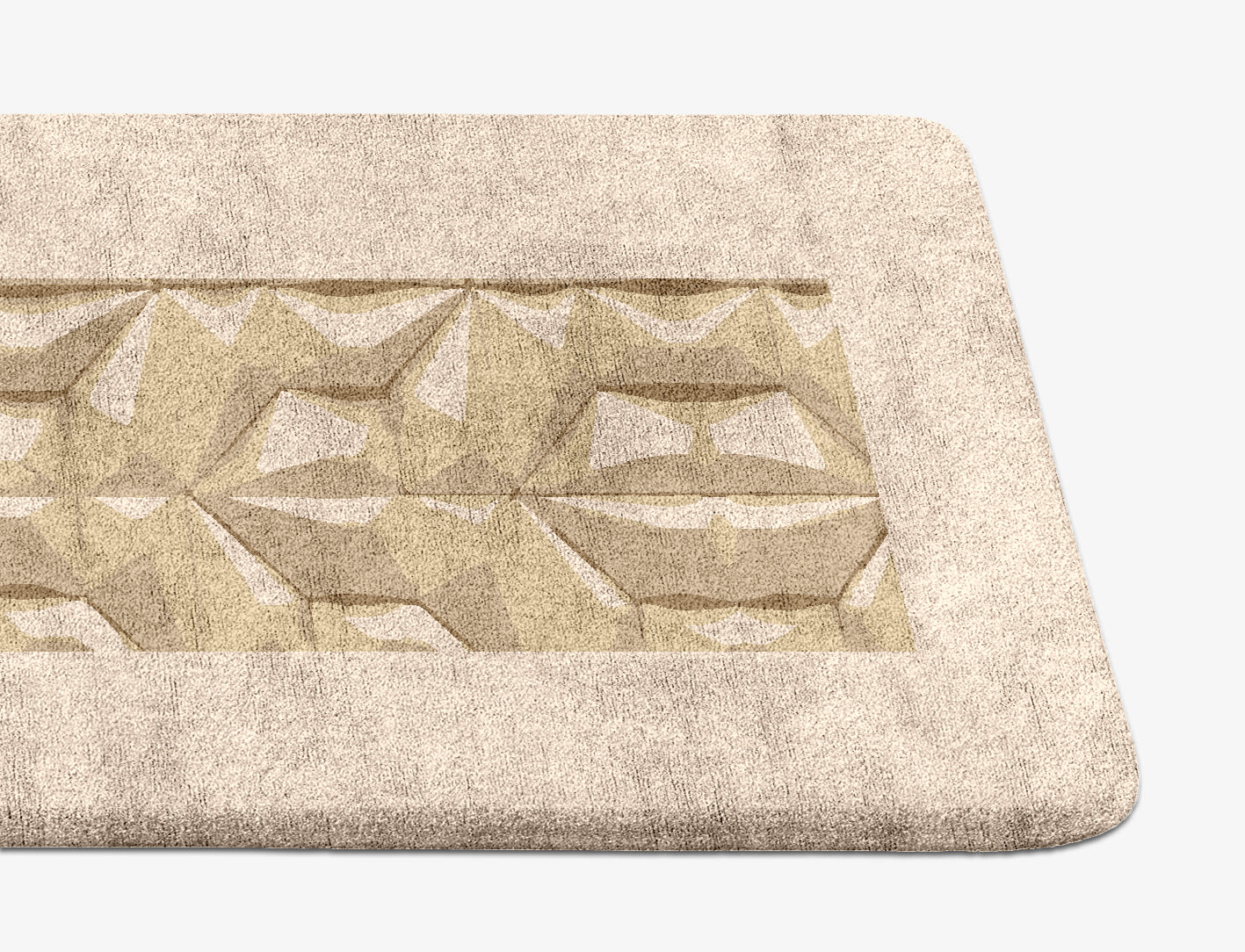 Tsuru Origami Runner Hand Tufted Bamboo Silk Custom Rug by Rug Artisan