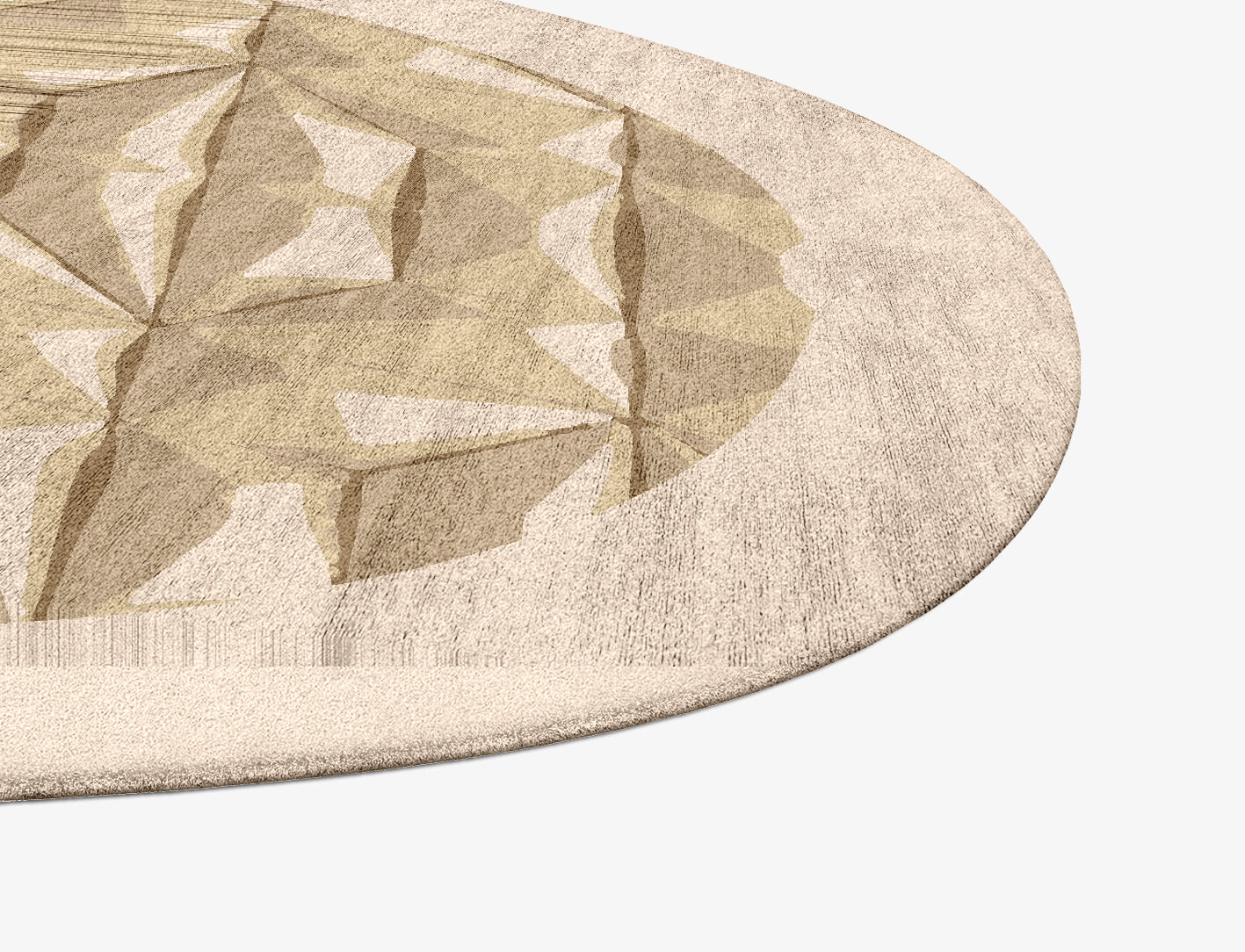Tsuru Origami Splash Hand Tufted Bamboo Silk Custom Rug by Rug Artisan
