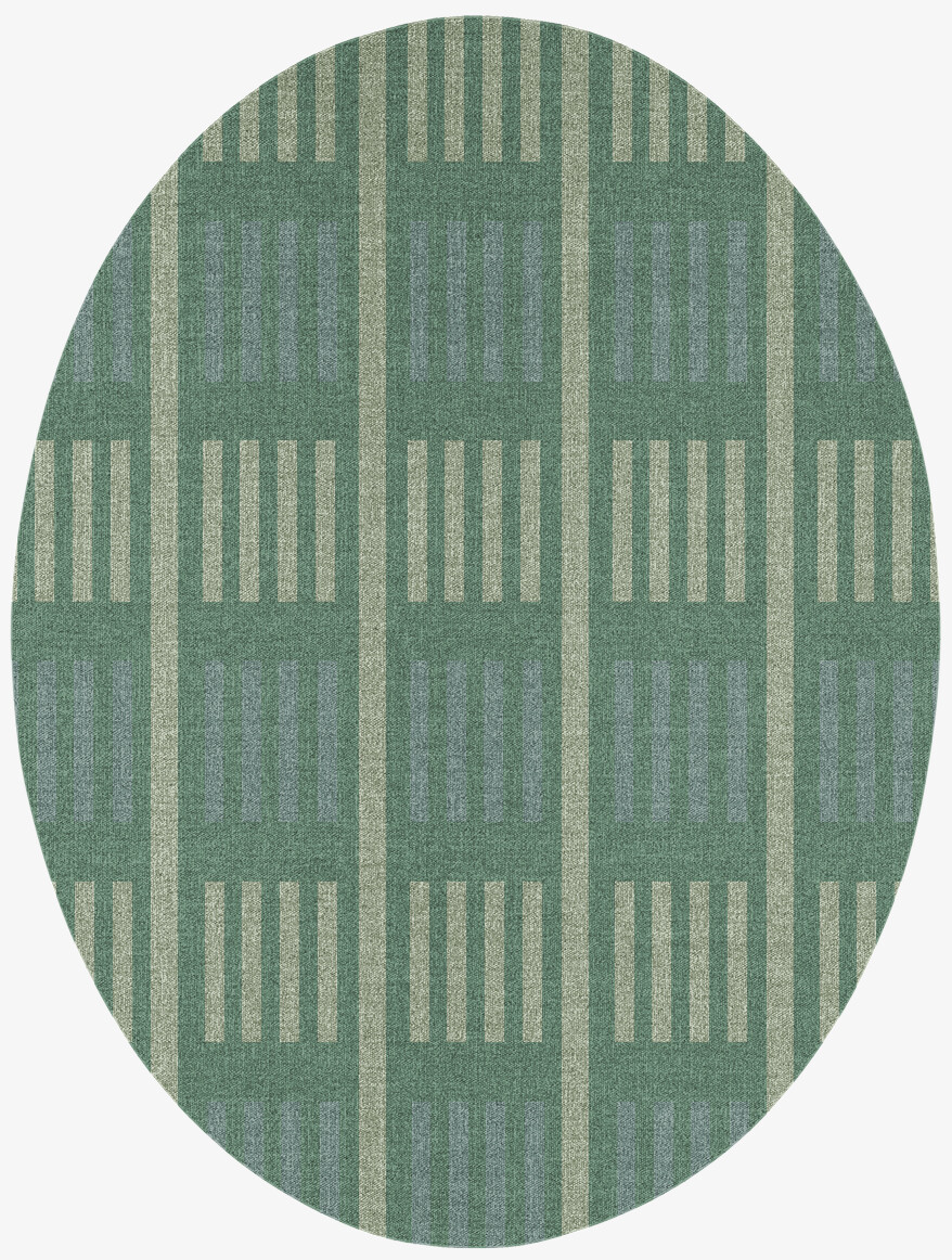 Twine Flatweaves Oval Flatweave New Zealand Wool Custom Rug by Rug Artisan
