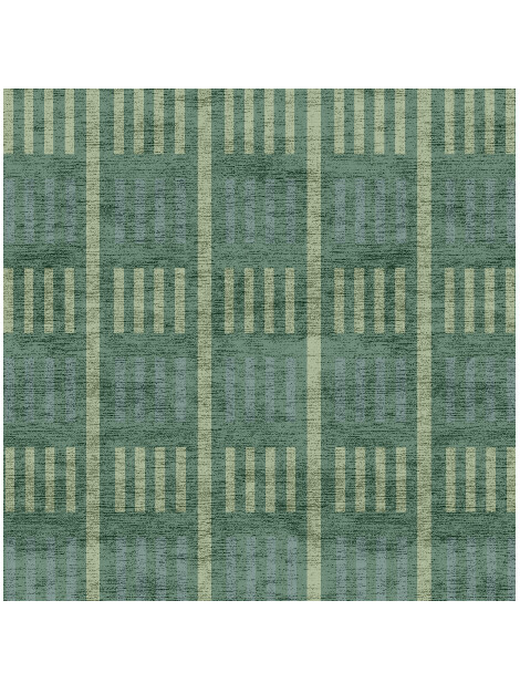 Twine Flatweaves Square Hand Knotted Bamboo Silk Custom Rug by Rug Artisan