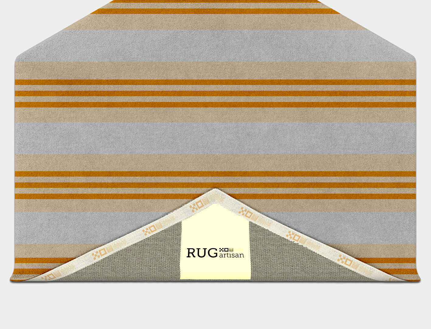 Twitten Geometric Hexagon Hand Tufted Pure Wool Custom Rug by Rug Artisan