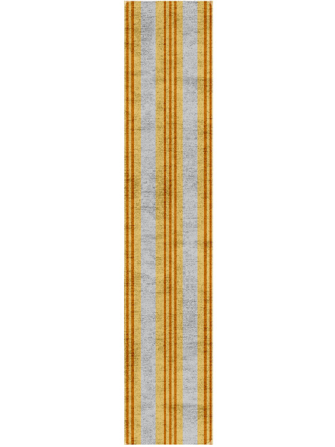 Twitten Geometric Runner Hand Tufted Bamboo Silk Custom Rug by Rug Artisan