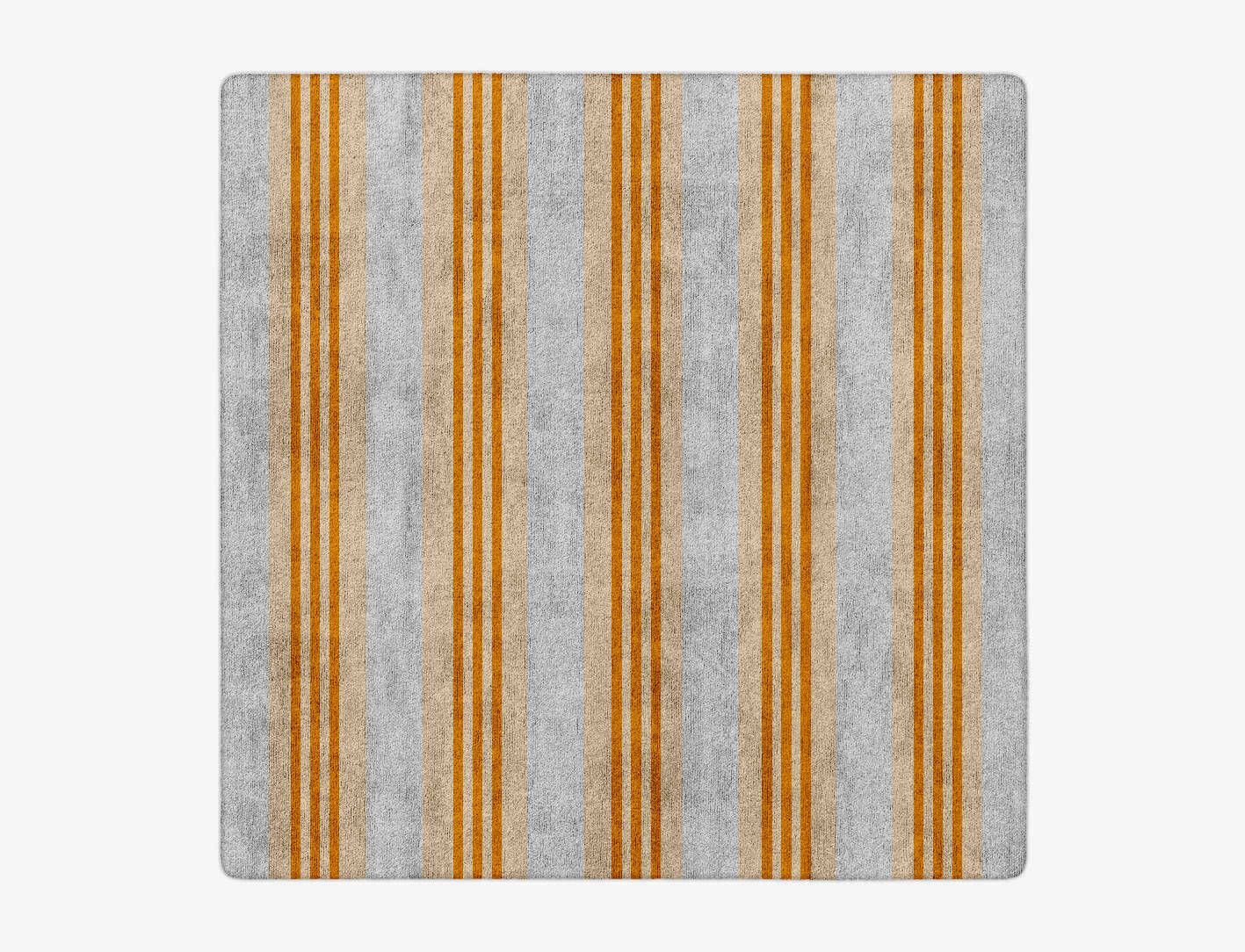 Twitten Geometric Square Hand Tufted Bamboo Silk Custom Rug by Rug Artisan