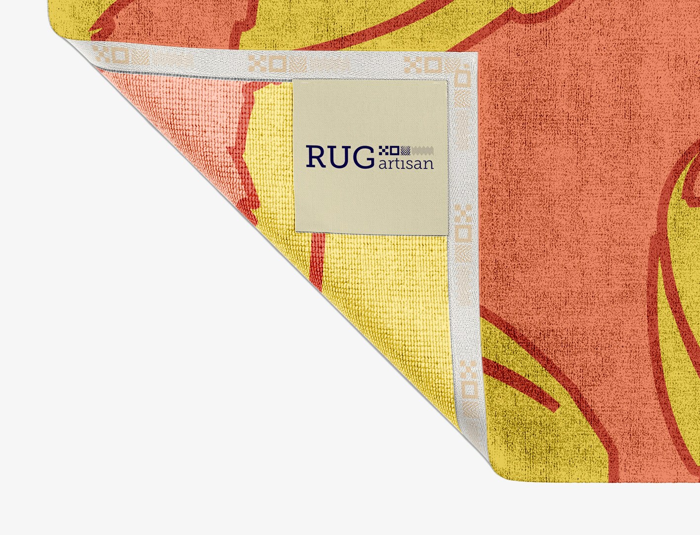 Ukiyo Floral Rectangle Hand Knotted Bamboo Silk Custom Rug by Rug Artisan