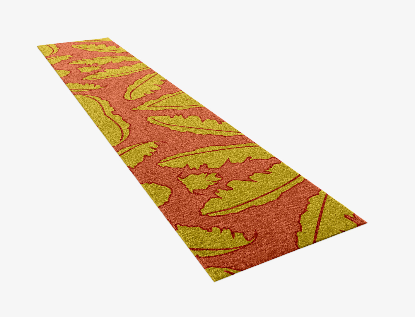 Ukiyo Floral Runner Hand Knotted Tibetan Wool Custom Rug by Rug Artisan