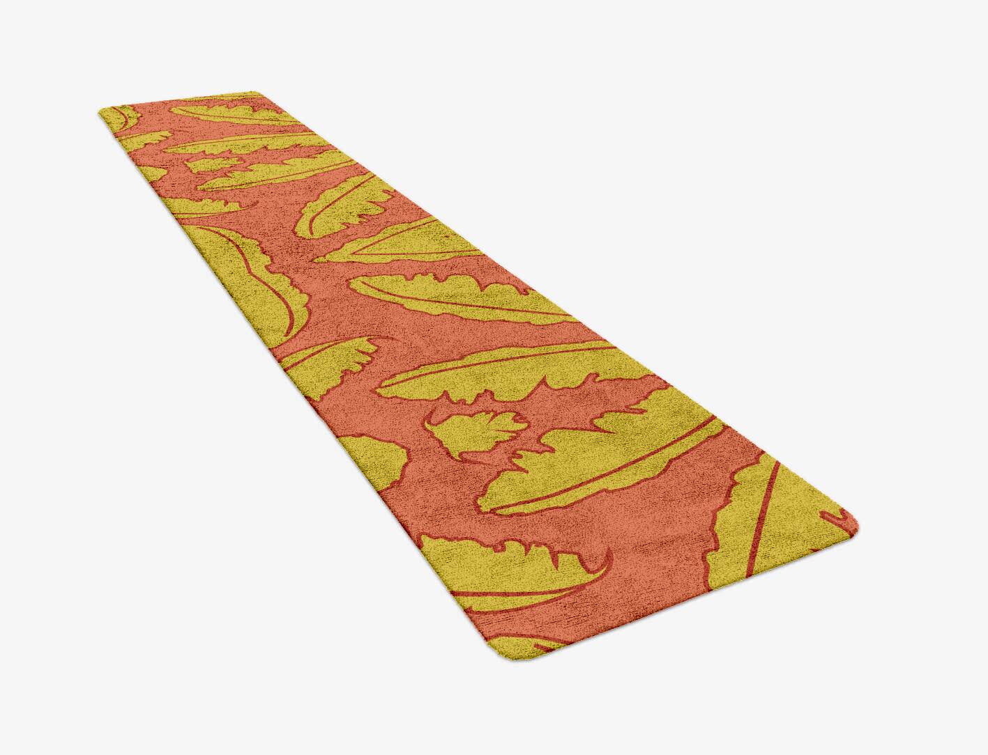 Ukiyo Floral Runner Hand Tufted Bamboo Silk Custom Rug by Rug Artisan