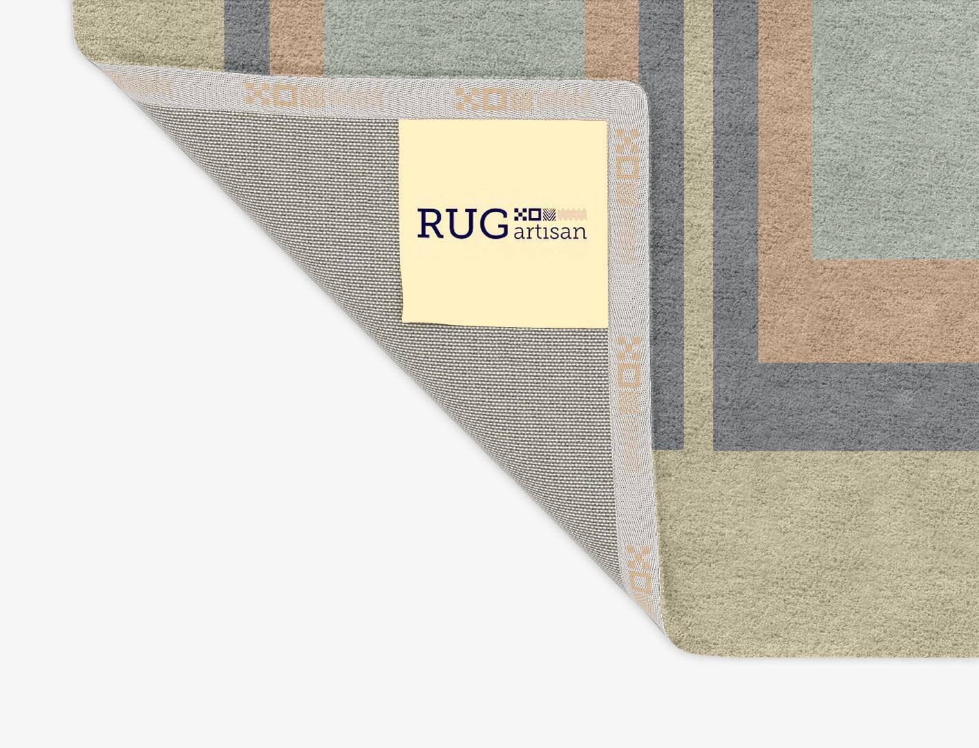Ureal Minimalist Rectangle Hand Tufted Pure Wool Custom Rug by Rug Artisan